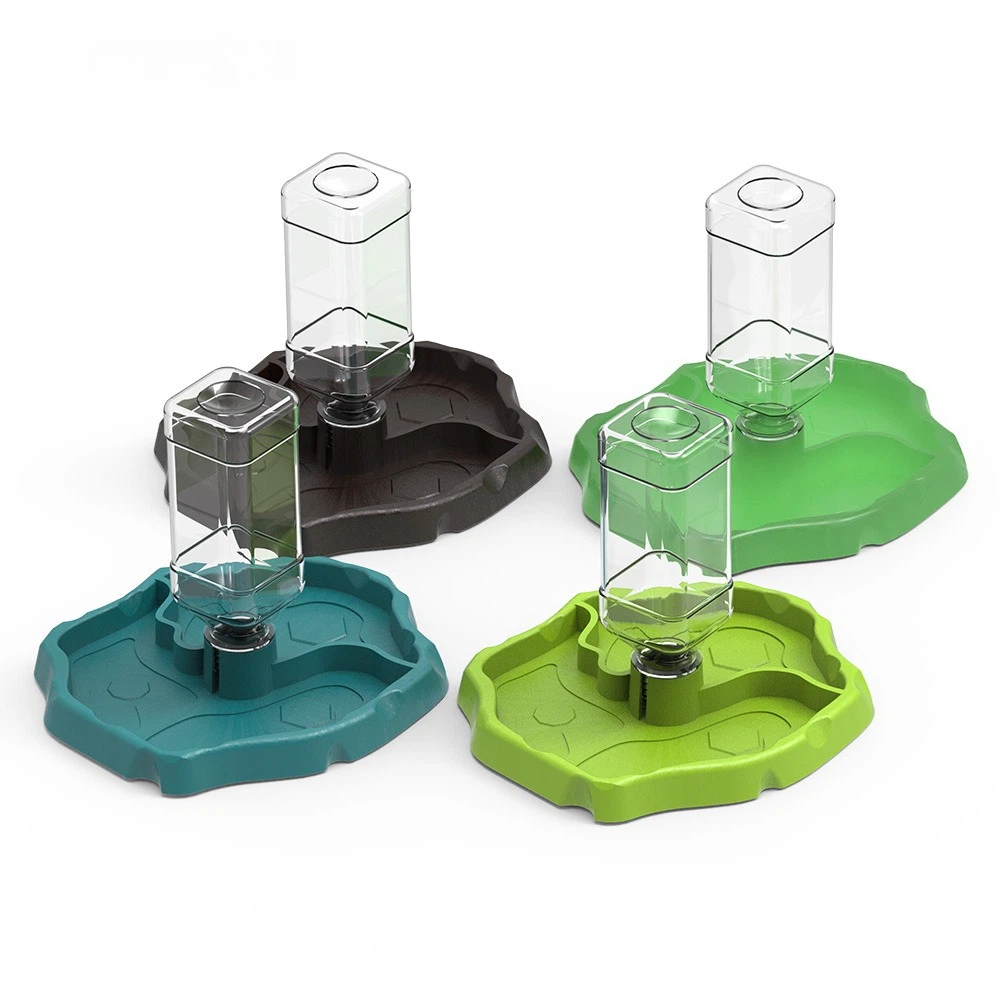 Water Dish Reptile - Nuovo Mangiatoia Rimovibile per Rettili, Facile