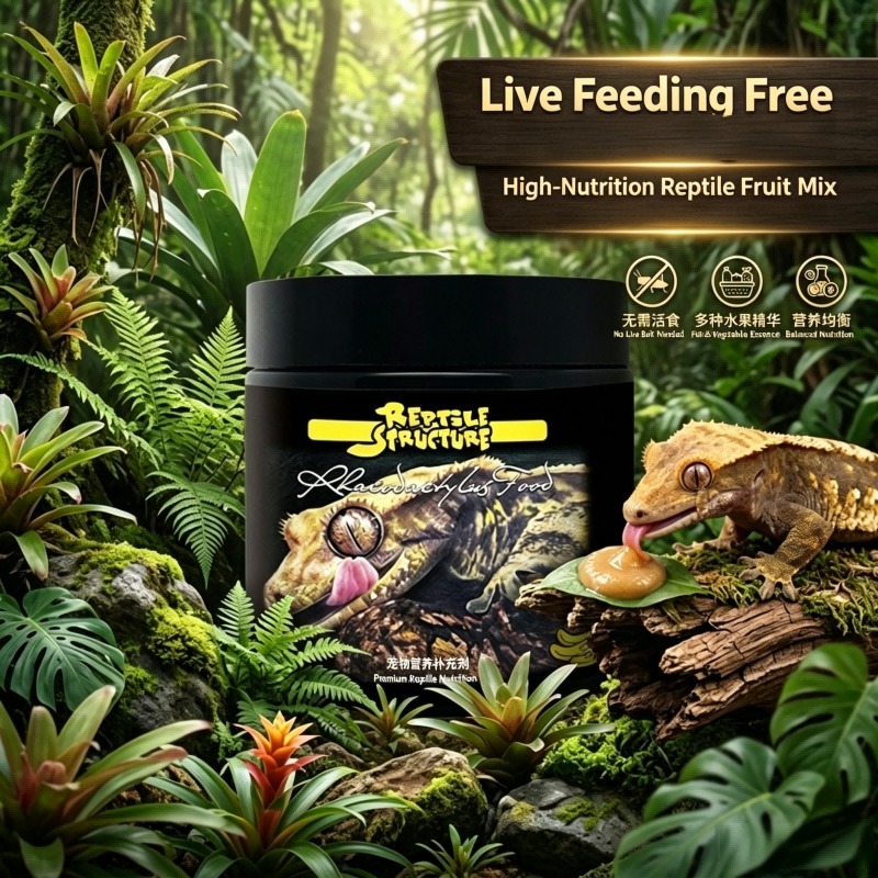 Calcium Powder Reptile - Alimento per rettili, pasta di frutta