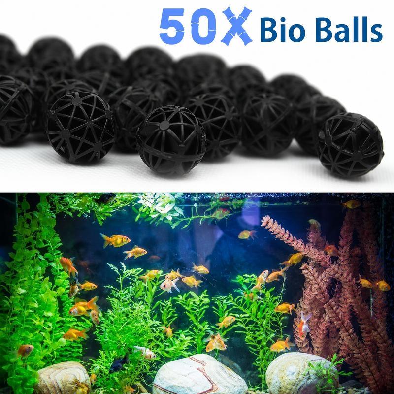 Aquael Filter Fzn - 50 Pezzi Sfere Filtranti Bio per