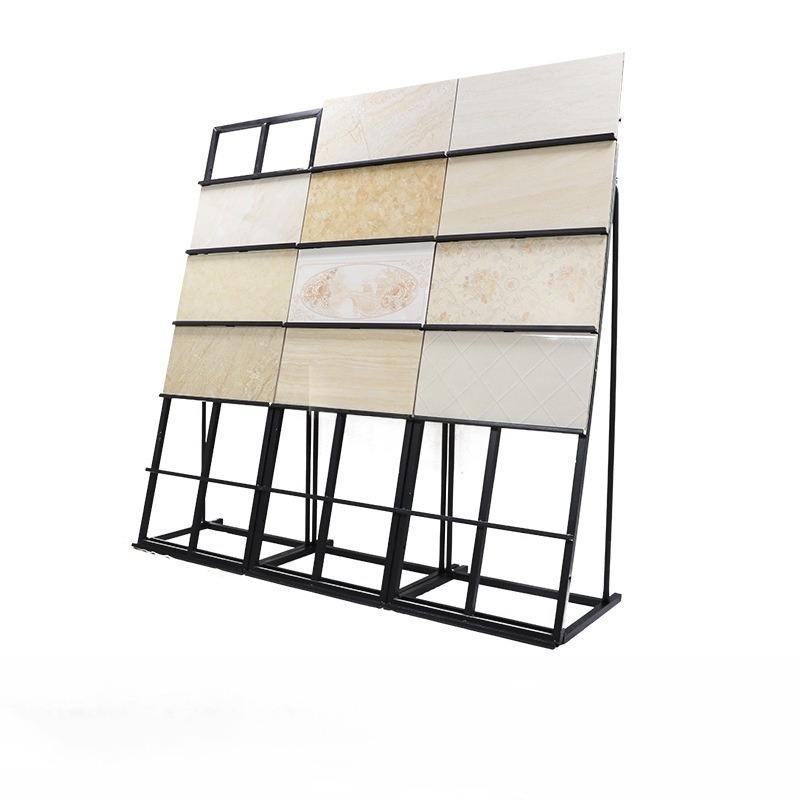 Ceramic Tile Floor - Espositore da Parete Pieghevole Personalizzato in