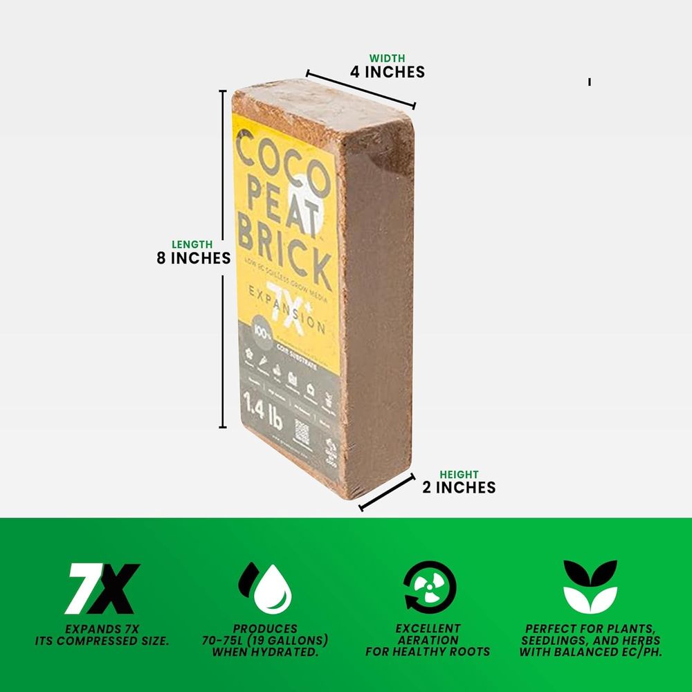 Mattonella da 650g - Mattonell - Substrate Coconut Fiber recensione e prezzo