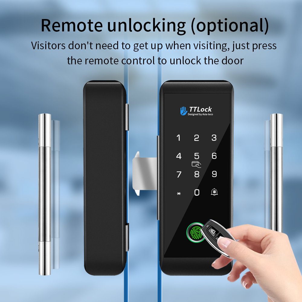 TTLOCK Smart Glass lock Ricono - Glass Door Hinge recensione e prezzo